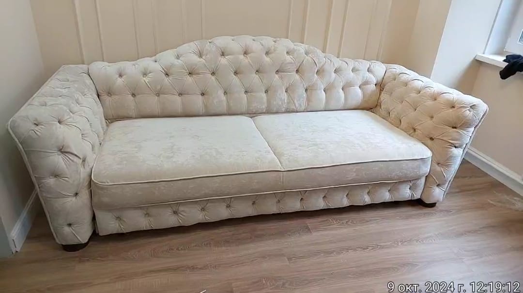 Замена обивки дивана на дому. Новоалтайск